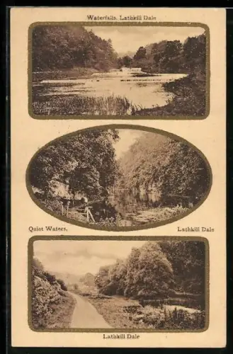 AK Lathkill Dale, Waterfalls, Quiet Waters