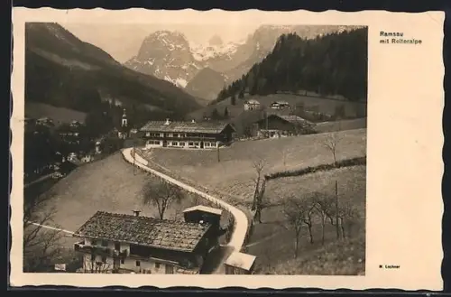 AK Ramsau, Reiteralpe, Berglandschaft, Kirche