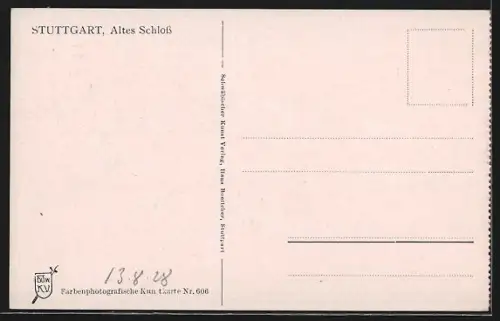 AK Stuttgart, Altes Schloss