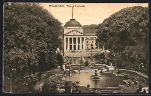 AK Wiesbaden, Neues Kurhaus