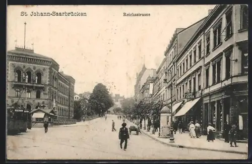 AK St. Johann-Saarbrücken, Reichsstrasse
