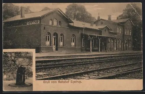 AK Eystrup, Bahnhof, Denkmal