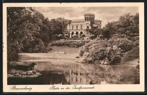 AK Braunschweig, Paläste an der Inselpromenade