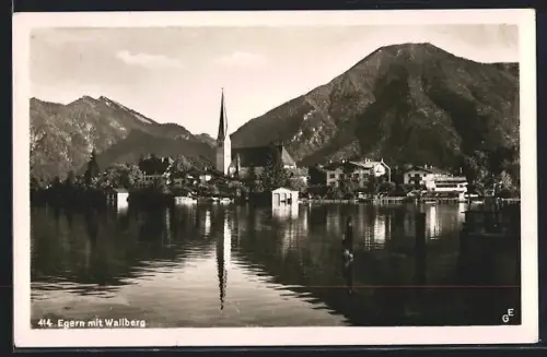 AK Egern, Wallberg, Kirche, See
