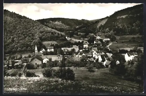 AK Riedern i. Erftal, Ortsansicht mit Kirche