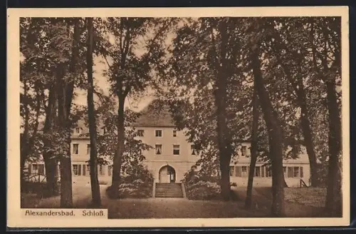 AK Alexandersbad, Schloss