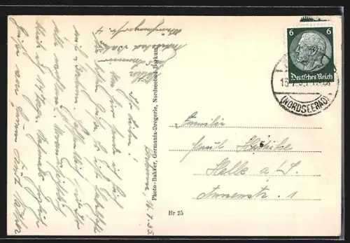 AK Borkum, Strandleben, Promenade, 