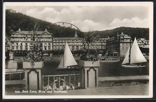AK Bad Ems, Blick auf Kurhaus
