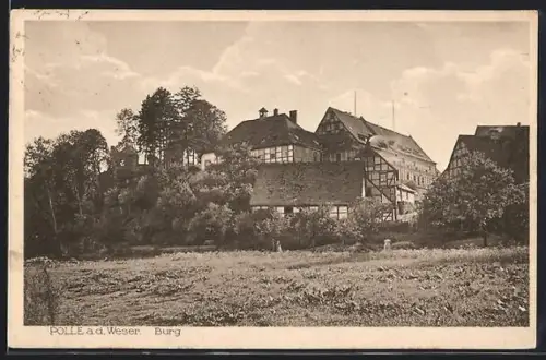 AK Polle a. d. Weser, Burg