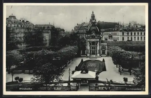 AK Wiesbaden, Kochbrunnen