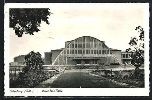 AK Oldenburg /Oldb., Weser-Ems-Halle