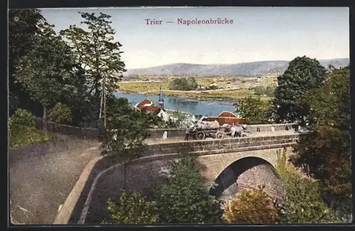 AK Trier, Napoleonbrücke