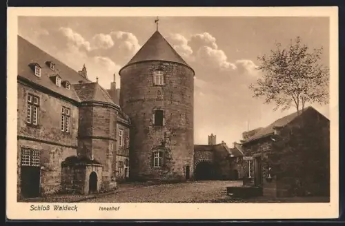 AK Schloss Waldeck, Innenhof