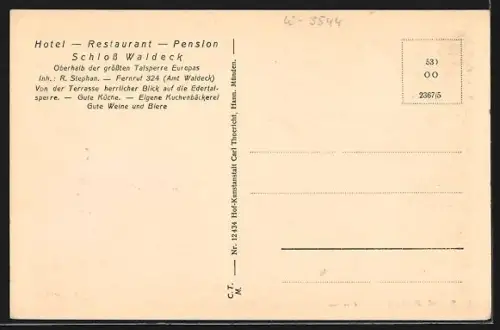 AK Schloss Waldeck, Innenhof