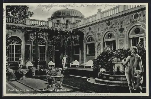 AK Bad Kissingen, Schmuckhof im Regentenbau