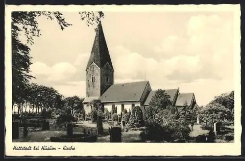 AK Hattstedt bei Husum, Kirche
