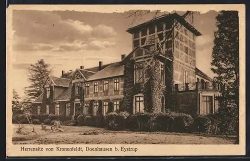 AK Doenhausen b. Eystrup, Herrensitz von Kronenfeldt