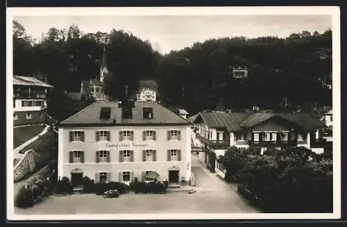 AK Berchtesgaden, Gasthof und Hotel Watzmann, Inh. J. Ganghofer