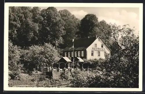 AK Karlshafen /Oberweser, Gasthaus im Felsenkeller