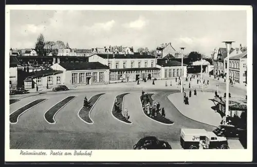 AK Neumünster, Partie am Bahnhof