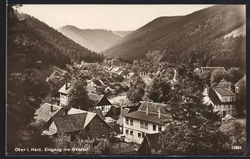 AK Oker i. Harz, Eingang ins Okertal