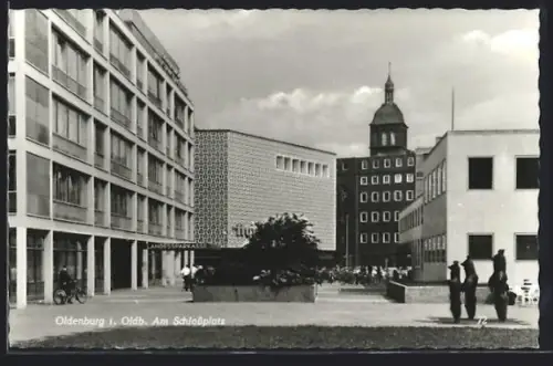 AK Oldenburg i. Oldb., Am Schlossplatz