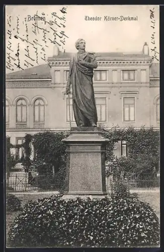 AK Bremen, Theodor Körner-Denkmal