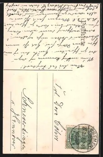 AK Bremen, Theodor Körner-Denkmal