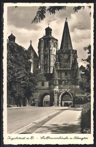 AK Ingolstadt a. D., Liebfrauenkirche, Kreuztor