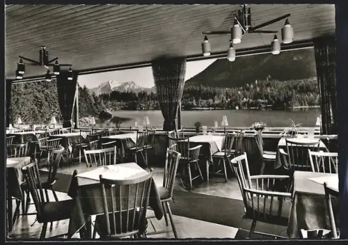 AK Hintersee bei Berchtesgaden, Seehotel Gamsbock