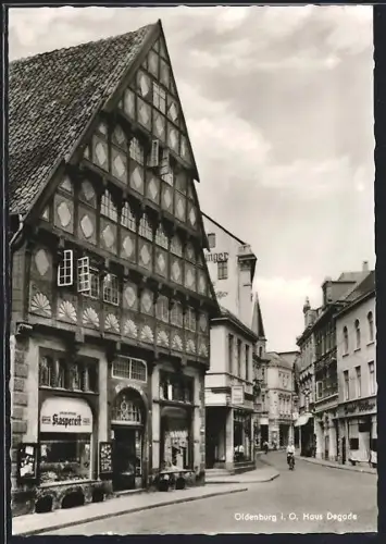 AK Oldenburg i. O., Haus Degode, Fachwerkhaus