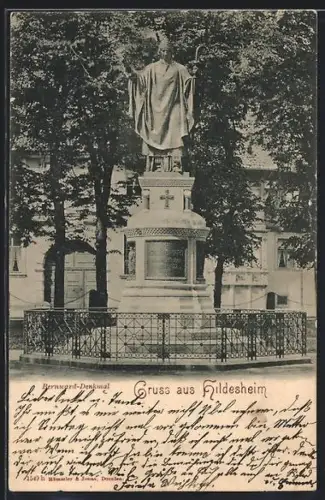 AK Hildesheim, Bernward-Denkmal