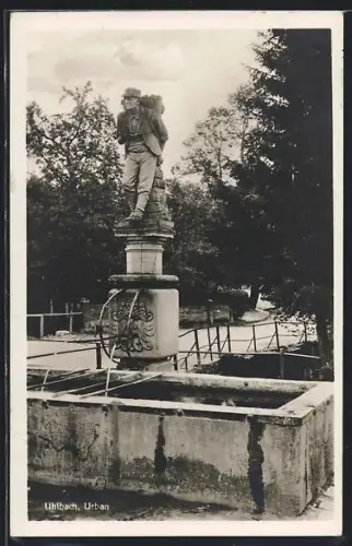 AK Stuttgart, Uhlbach, Urbanbrunnen