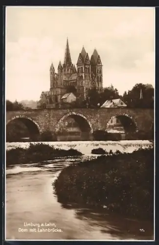 AK Limburg a. Lahn, Dom mit Lahnbrücke