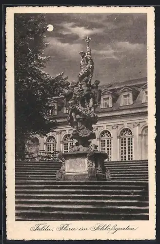 AK Fulda, Flora im Schlossgarten