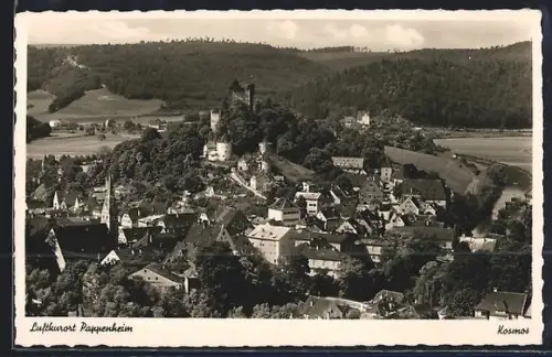 AK Pappenheim, Burg, Stadtansicht