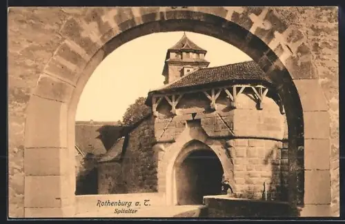 AK Rothenburg a. T., Spitaltor