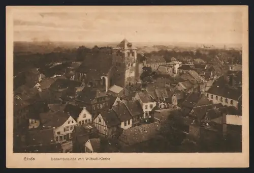 AK Stade, Gesamtansicht, Wilhadi-Kirche
