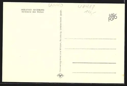 AK Ratzeburg, Nordseite des Domes