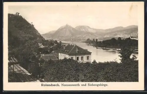 AK Rolandseck, Nonnenwerth, Siebengebirge
