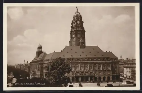 AK Dresden, Neues Rathaus