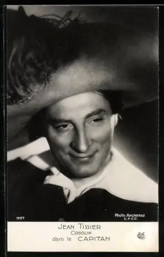 AK Schauspieler Jean Tissier in Le Capitan