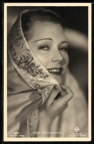 AK Schauspielerin Olga Tschechowa