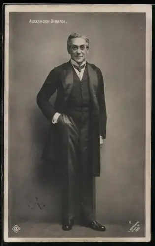 AK Schauspieler Alexander Girardi im Anzug