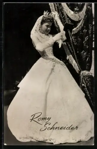 AK Schauspielerin Romy Schneider als Sissi