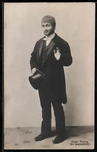 AK Hugo Thimig in Die Journalisten