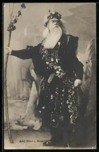 AK Schauspieler A. v. Sonnenthal als König Lear