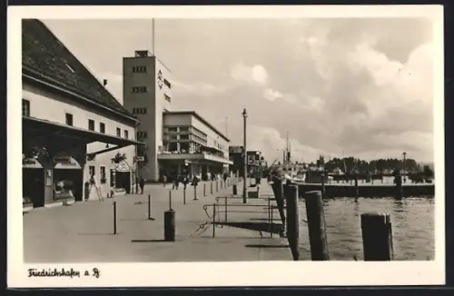 AK Friedrichshafen a. B., Hafen, Schiffsanleger