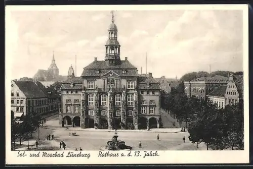 AK Lüneburg, Rathaus aus dem 13. Jahrhundert