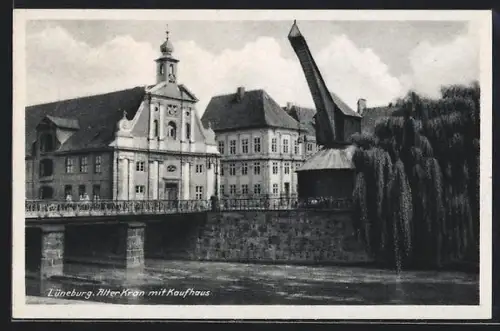 AK Lüneburg, Alter Kran mit Kaufhaus
